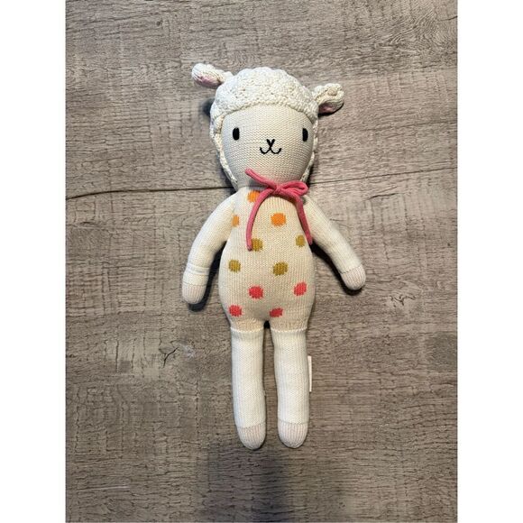 Cuddle and kind Lucy lamb and knit elephant - Picture 3 of 10